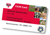 Beispiel einer CVJM-Card